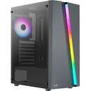 Blade, tower case (black, tempered glass)