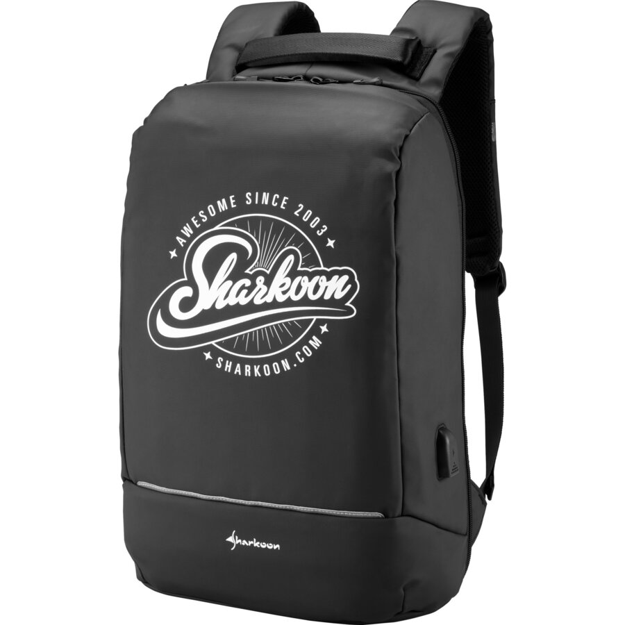 Backpack, backpack (black, 16 liters)