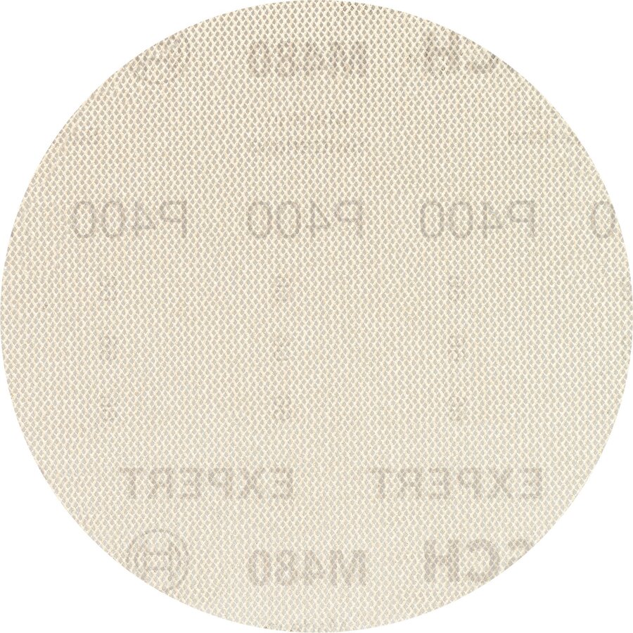 Bosch Expert M480 mesh structure sanding sheet 125mm, K400 (50 pieces, for eccentric sanders)