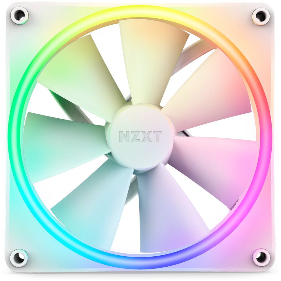 Ventilator F140 RGB DUO Single 140x140x25 Alb