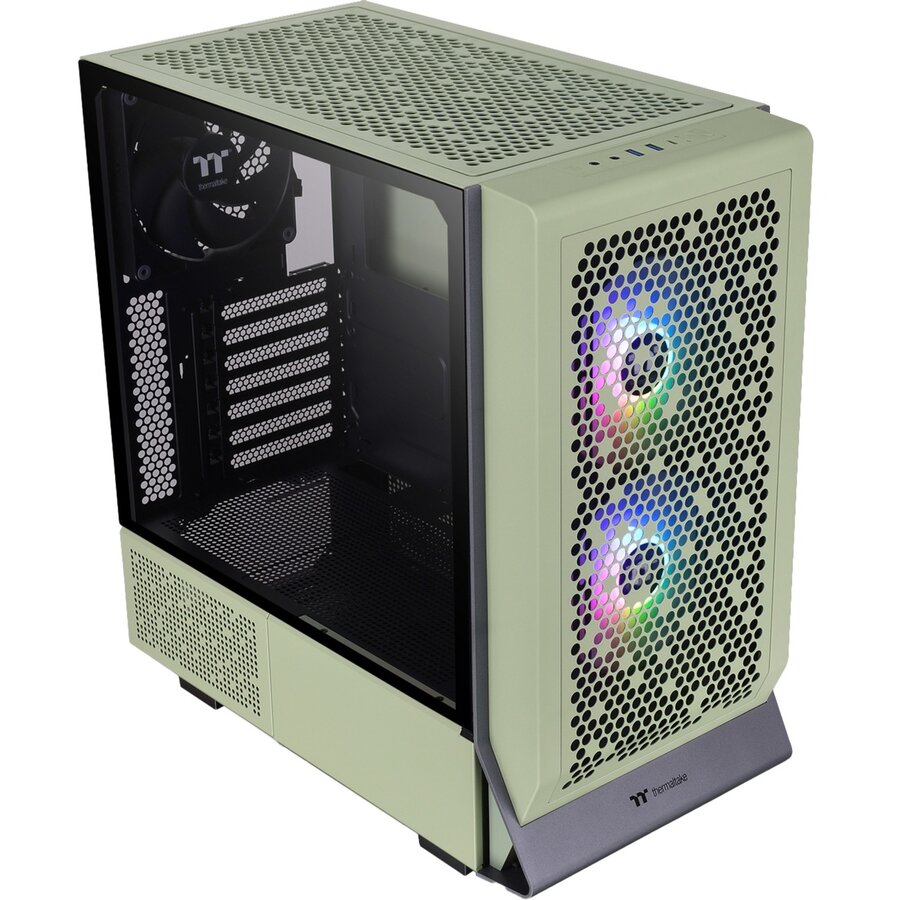 Carcasa Ceres 300 TG ARGB, tower case (light green, tempered glass)