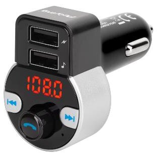 Modulator FM Peiying Audio 2xUSB Bluetooth Negru