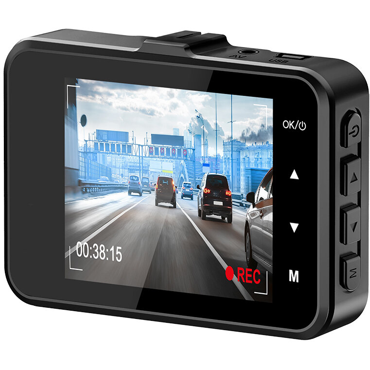 Camera Auto DVR Peiying PY-DVR005 D150 2.4inch Microfon Difuzor Încorporat Negru — imaginea 2