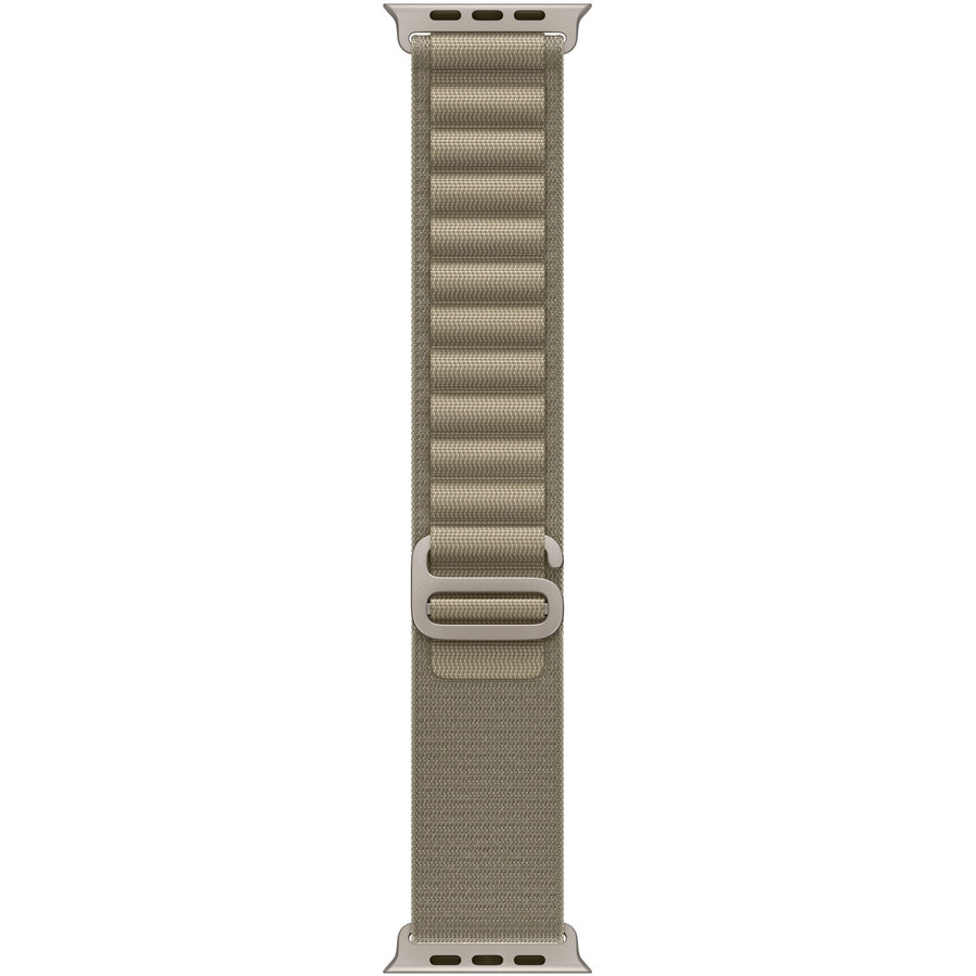 Accesoriu Smartwatch Apple Watch 49mm Band: Olive Alpine Loop - Medium