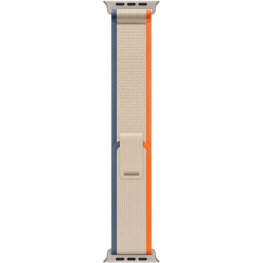 Curea Smartwatch Watch 49mm Band: Orange/beige Trail Loop - S/m