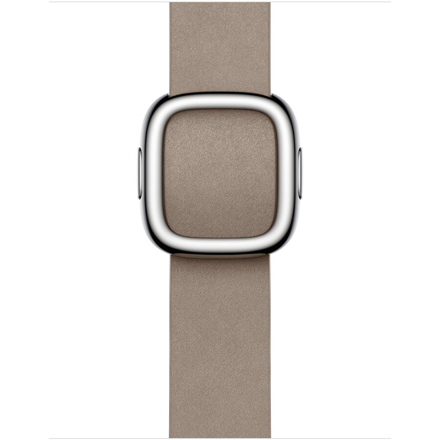 Curea Smartwatch Watch 41mm Band: Tan Modern Buckle - Large
