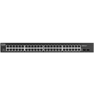Switch Zyxel GS1900-48-EU0102F, 48 porturi 100/1000Mbps, smart management, montare in rack - imagine 2