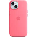 iPhone 15 Silicone Case with MagSafe - Pink