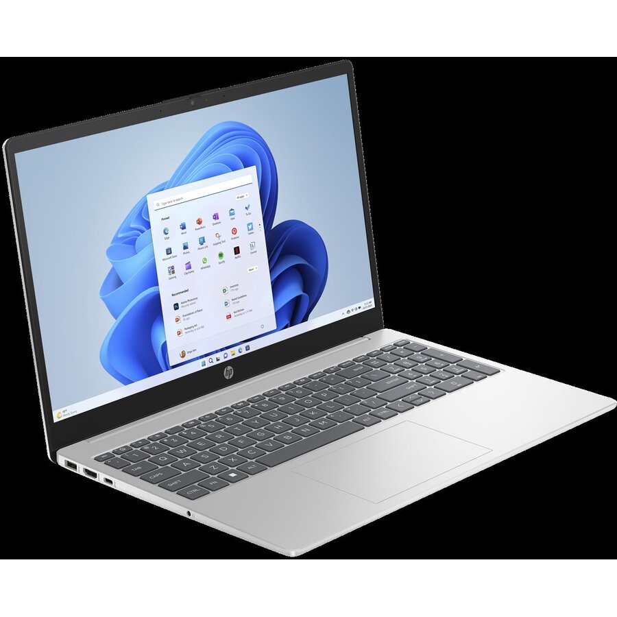Laptop 15-fc0010nw 15.6inch Amd Ryzen 5 7520u 16gb Ddr5 512gb Ssd Wi-fi 6 (802.11ax) Windows 11 Home Silver