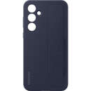 Standing Grip Case Blue Black pentru Galaxy A55