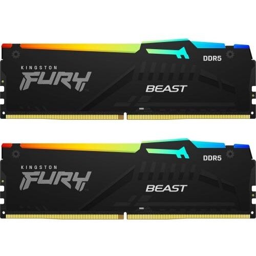 Memorie Fury Beast RGB 16GB (2x8GB) DDR5 6000MHz Dual Channel Kit