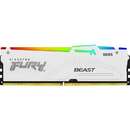 Fury Beast White RGB 16GB (1x16GB) DDR5 6400MHz