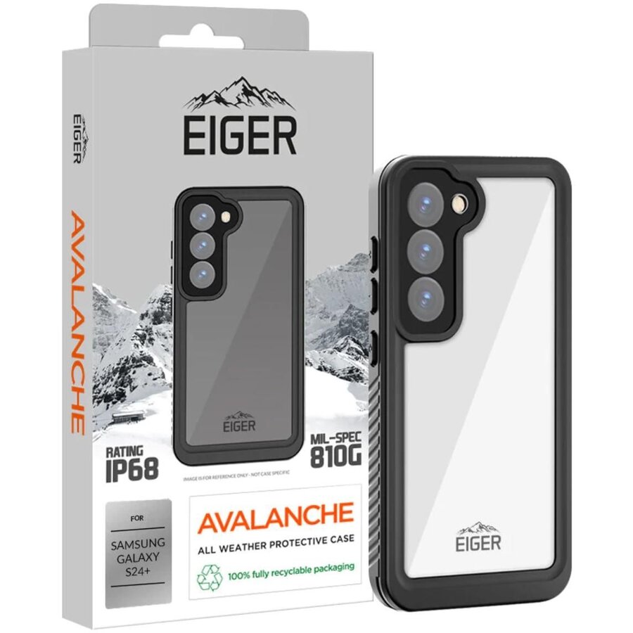 Husa Eiger Avalanche pentru Samsung Galaxy S24 Plus Black