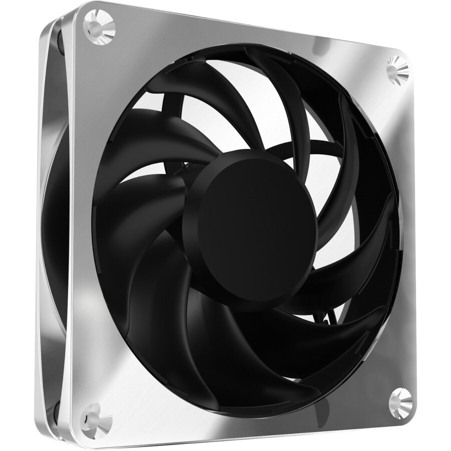 Apex Stealth Metal 120mm fan 2000rpm, case fan (chrome)