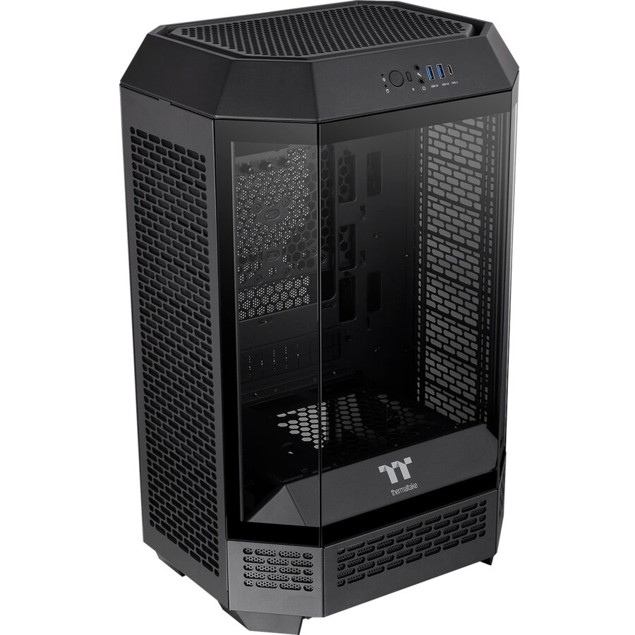 Carcasa The Tower 300, tower case (black, tempered glass)