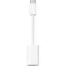 USB adapter, USB-C plug > Lightning socket (white, sleeved)