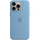 silicone case with MagSafe, mobile phone case (light blue, iPhone 15 Pro Max)