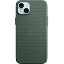 fine fabric case with MagSafe, mobile phone case (dark green, iPhone 15 Plus)