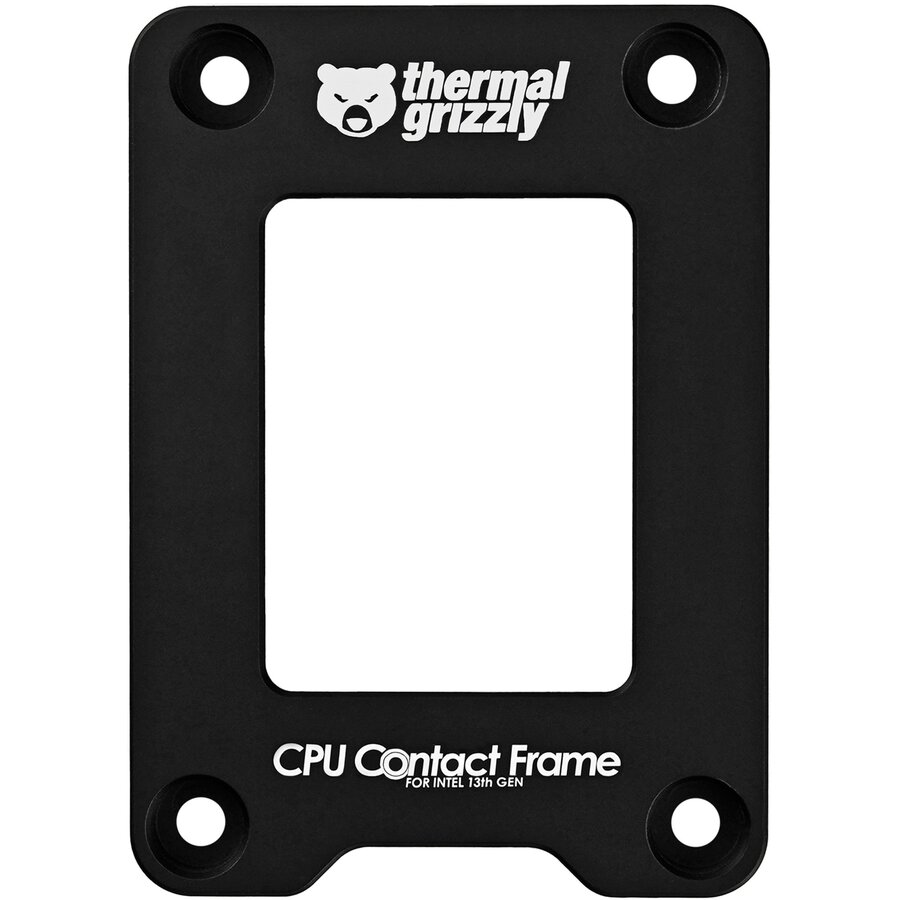 Thermal Grizzly CPU Contact Frame, CPU Cooler (black, Intel 13th & 14th Gen CPU)