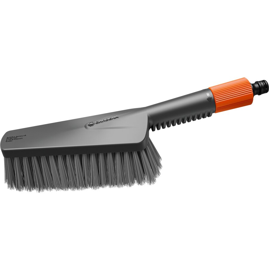 Cleansystem hand brush M soft, washing brush (grey)