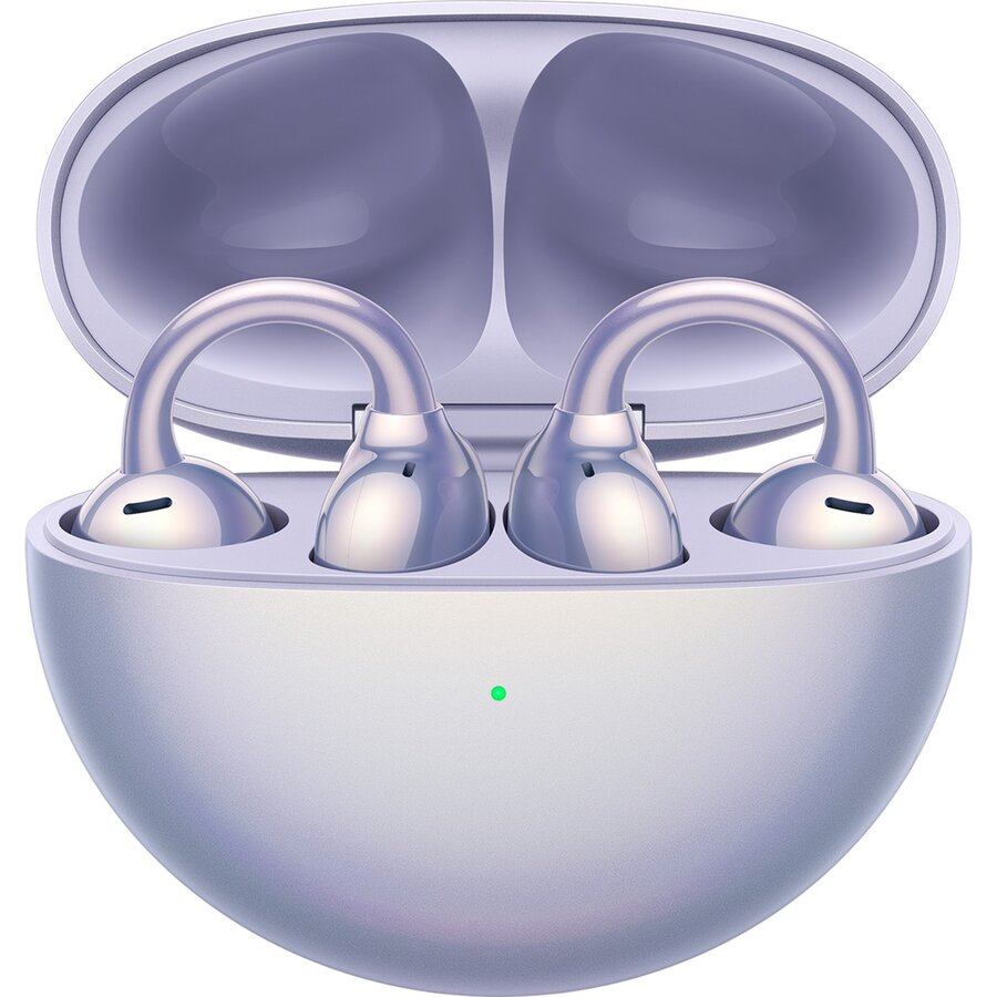 Casca De Telefon Freeclip, Headphones (purple, Bluetooth, Usb-c)