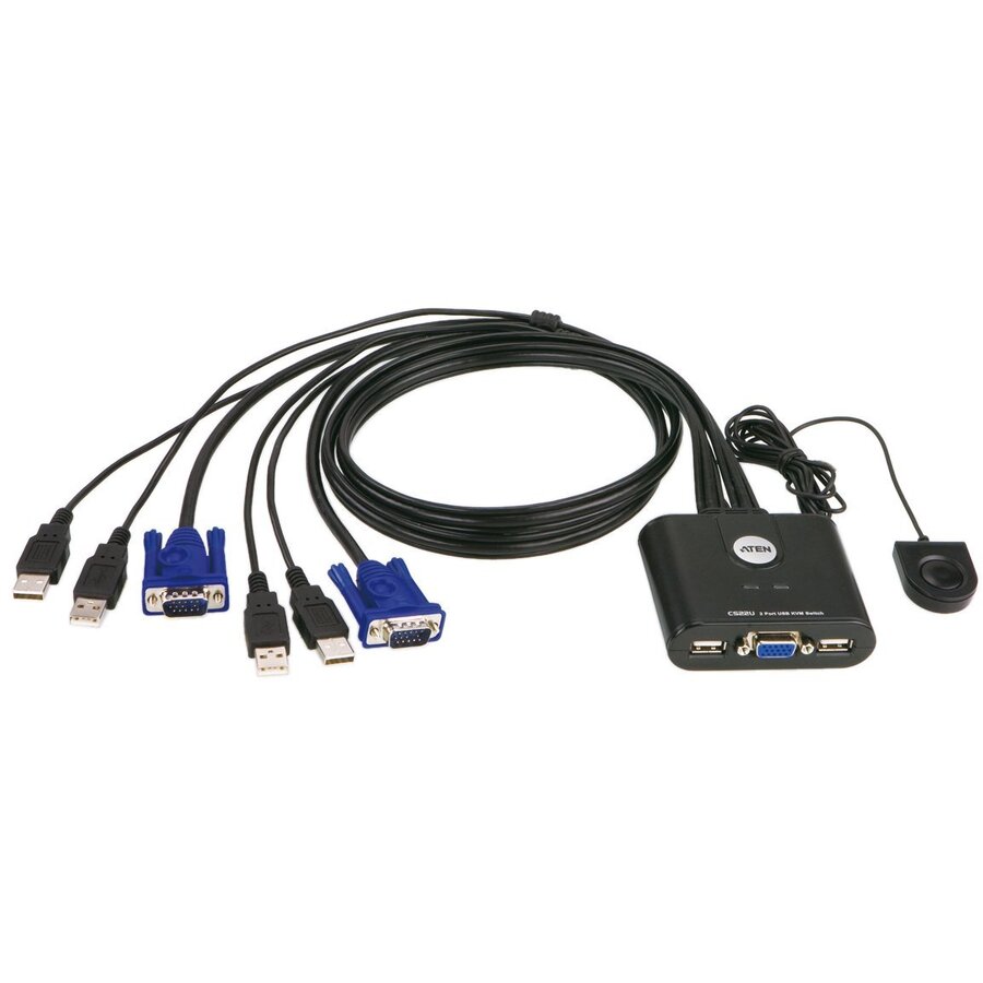 Accesoriu server 2-Port USB VGA KVM Switch