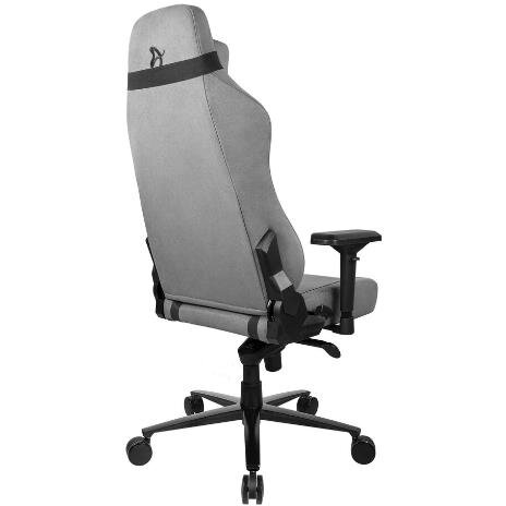 Scaun Gaming Arozzi Primo Piele Premium Gri — imaginea 2