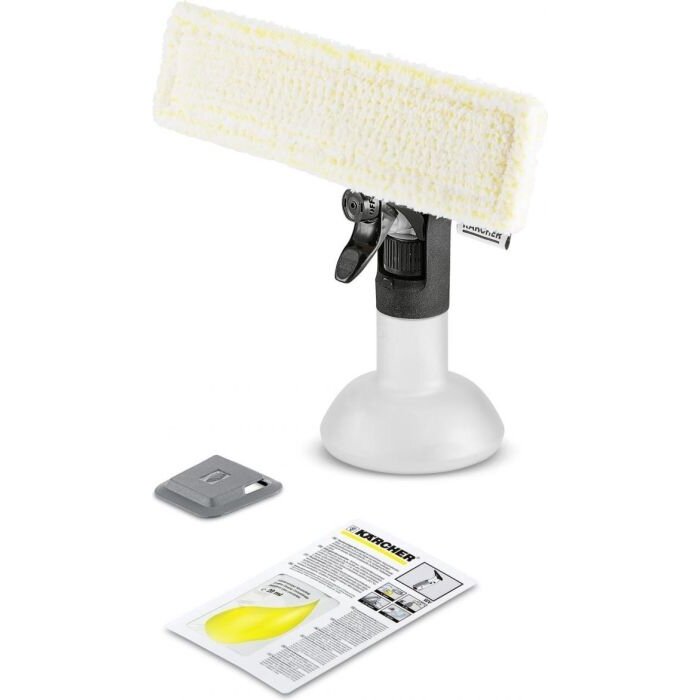 Spray bottles set extra - window pullers - transparent - for window cleaner - 2.633-129.0