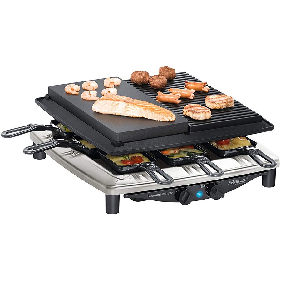 Raclette RC 4 Plus Deluxe Chrom - 1450W