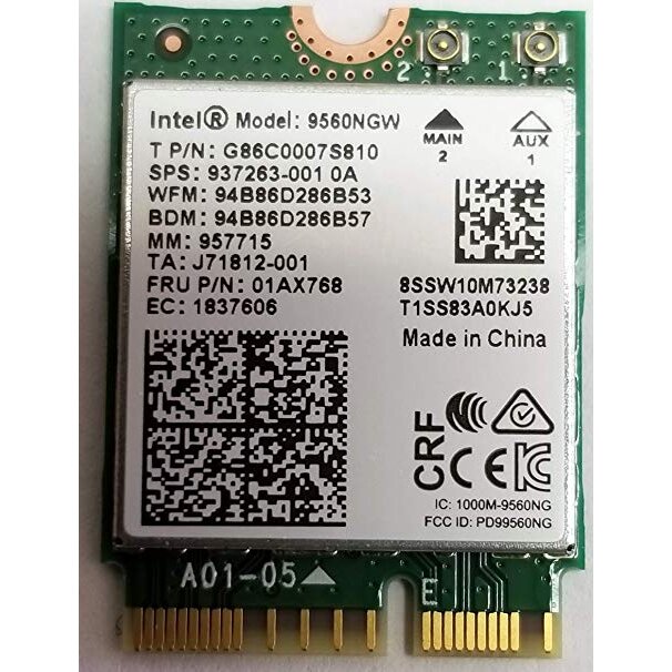 Accesoriu server Dual Band Wireless AC 9560 M.2 wireless LAN adapter (Bulk)