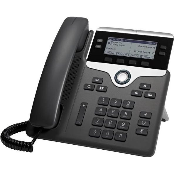 Telefon Fix Ip Phone Cp-7841, Voip Phone (dark Grey)