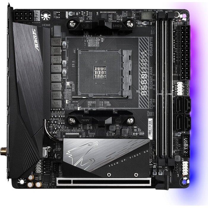 Placa De Baza B550I AORUS PRO AX B550 Socket AM4