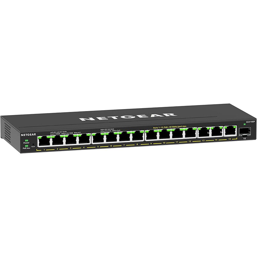 Switch 16 porturi Black