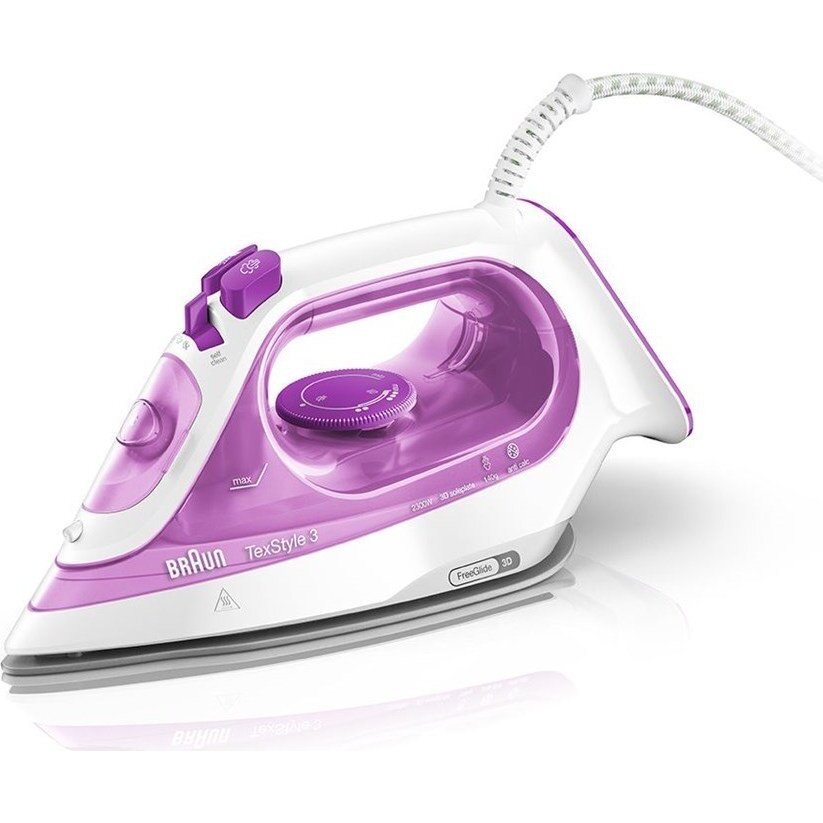 TexStyle 3 SI 3030PU, steam iron (white/purple)