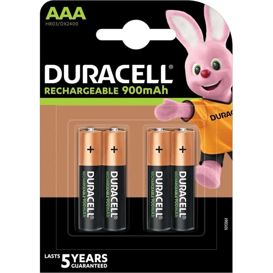 StayCharged (DUR203822), rechargeable battery (4 pieces, AAA)