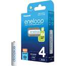 Eneloop, battery (AAA (Micro), 4 pieces)