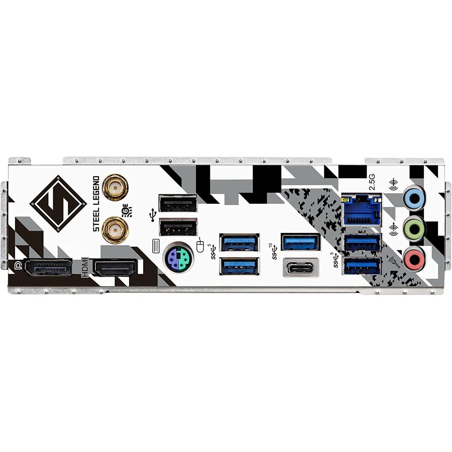 Placa De Baza Asrock B760M Steel Legend WiFi 1700 — imaginea 3
