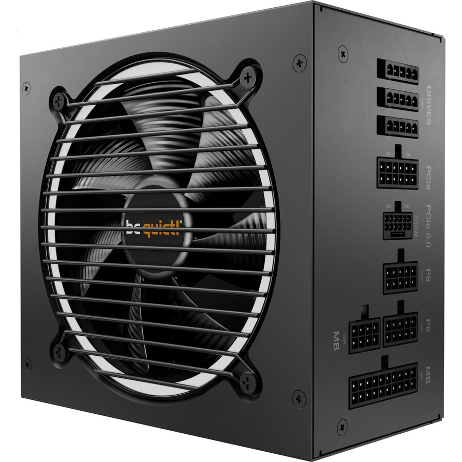 Sursa quiet! Pure Power 12M 750W, PC power supply (black, 3x PCIe, cable management, 750 watts)