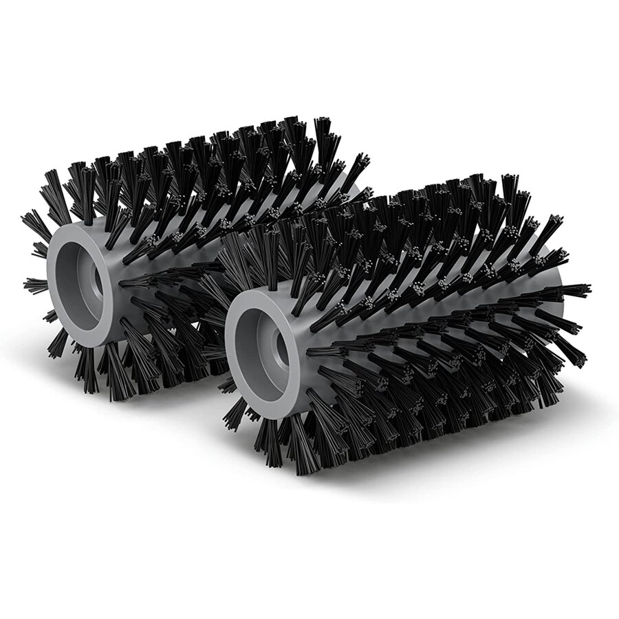 Karcher brush rollers stone surfaces for PCL 3-18 (black, 2 pieces)