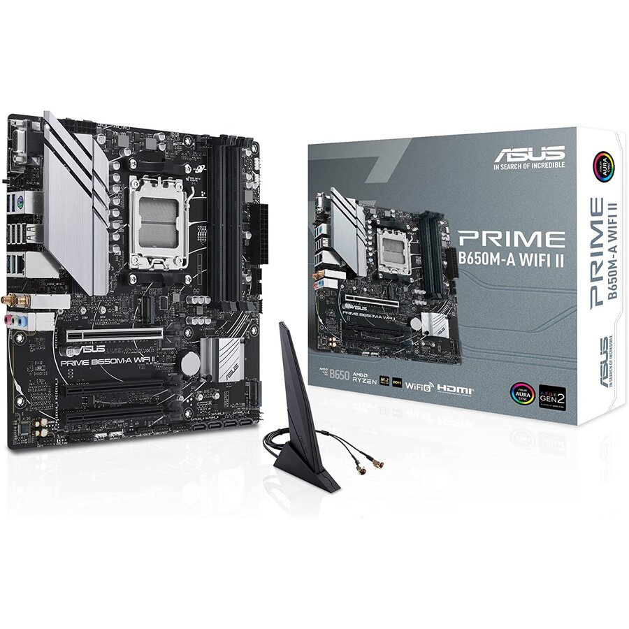 Placa de baza PRIME B650M-A WIFI II, motherboard (black)