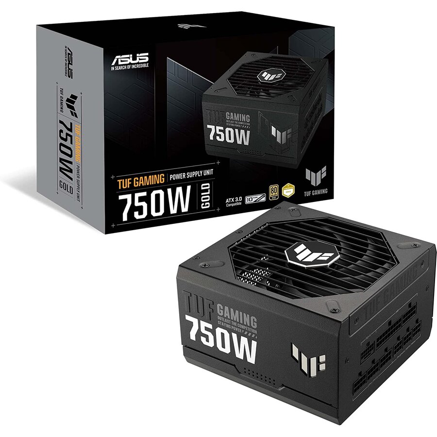Sursa Tuf Gaming 750w Gold, Pc Power Supply (black, 4x Pcie, Cable Management, 750 Watts)
