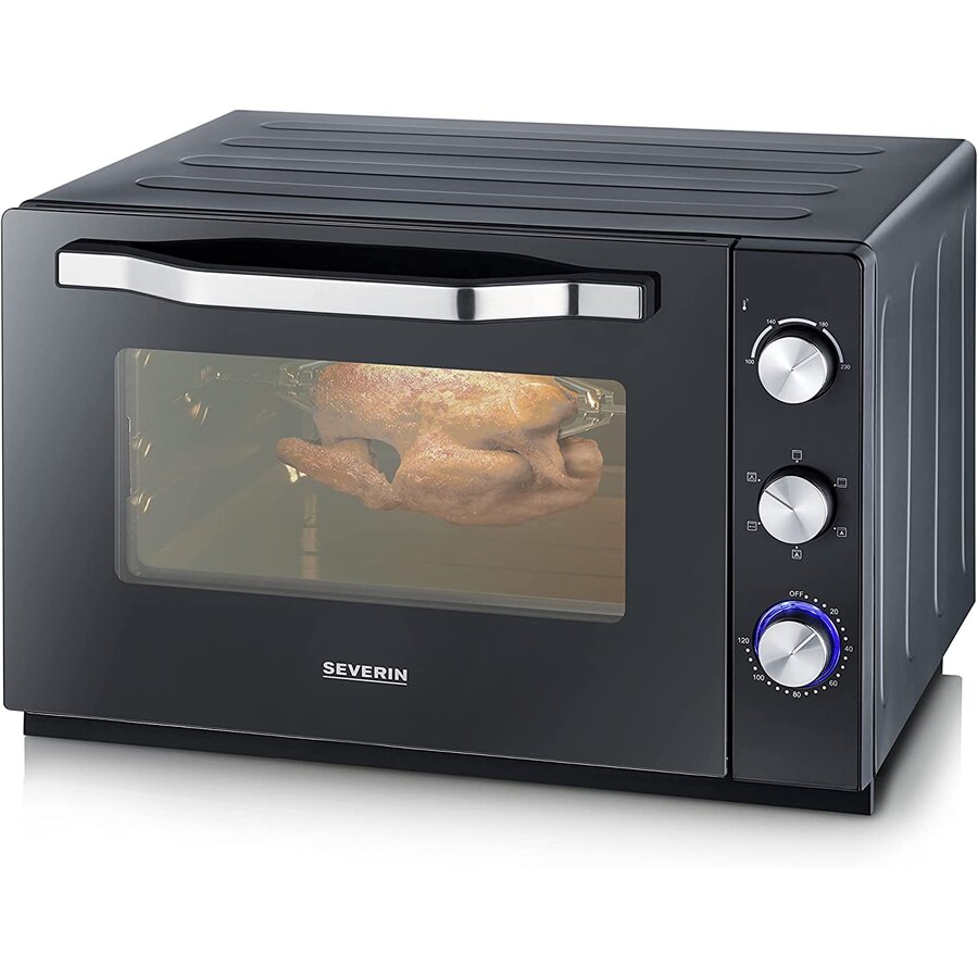 baking & toast oven XXL TO 2073, mini oven (black)
