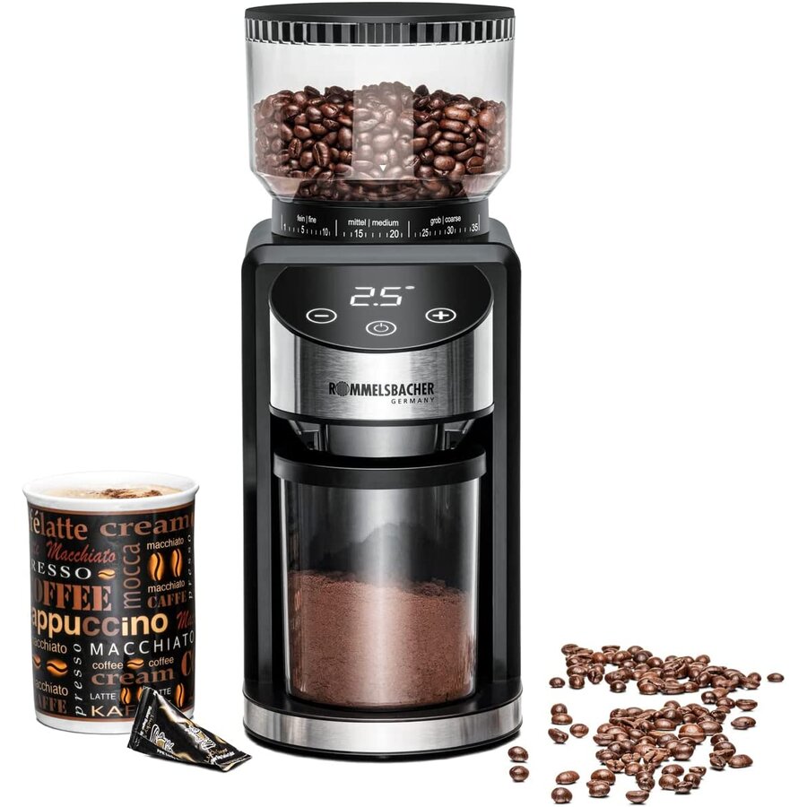 coffee grinder EKM 400 (black/silver)
