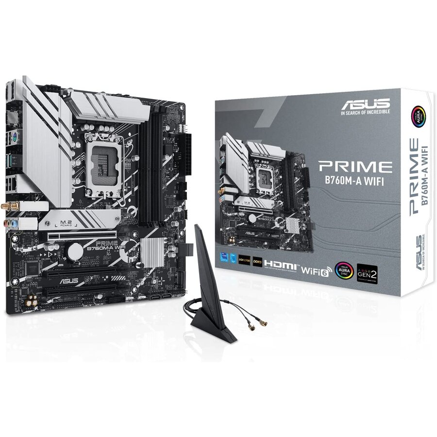 Placa de baza Prime B760M-A WIFI, mainboard - 1700