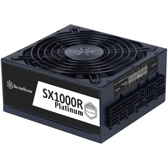 Sursa SST-SX1000R-PL 1000W, PC power supply (black, cable management, 1000 watts)