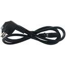 AC charging cable (black, 1.5 meters, for DELTA / RIVER power station)