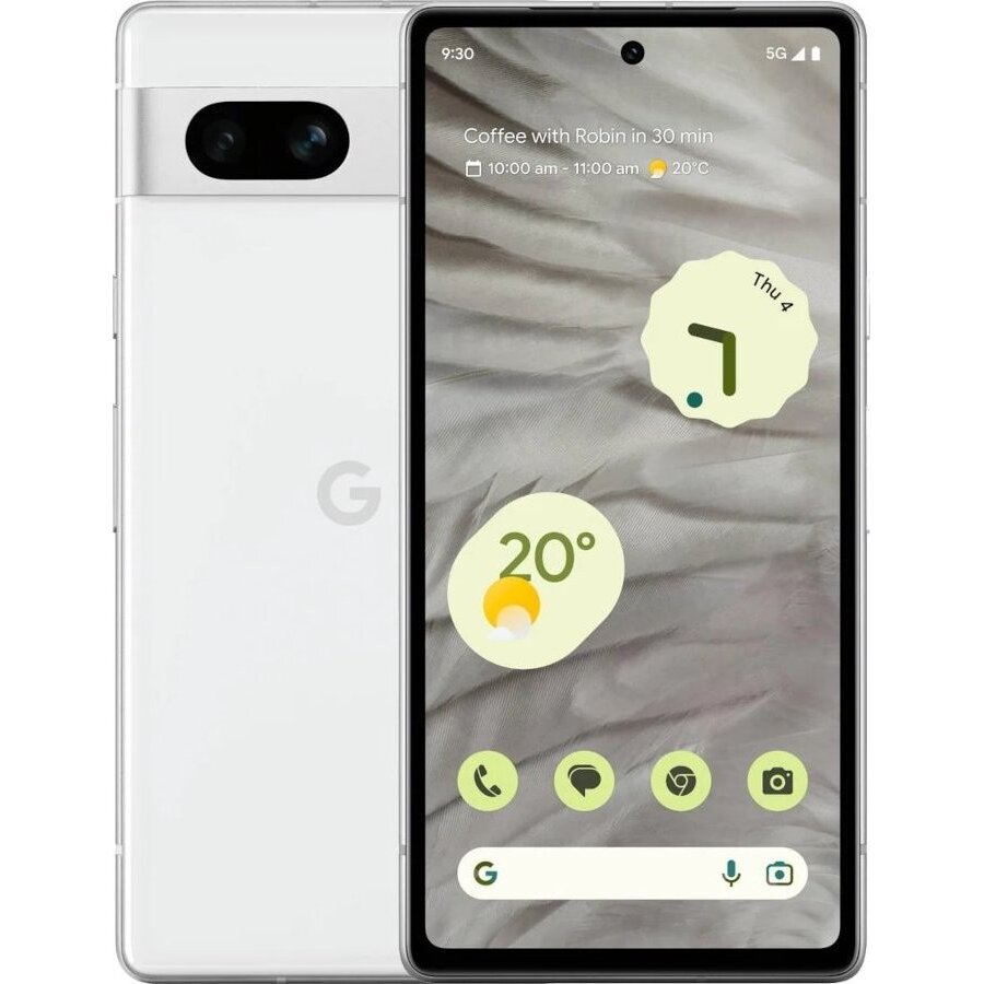 Telefon Mobil Pixel 7a 128gb 8gb Ram Dual Sim 5g Snow White