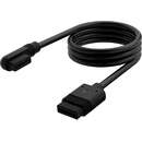 iCUE LINK slim cable, 600mm, 90 angled (black, 1 piece)