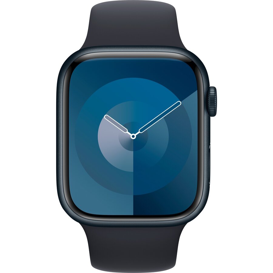 Smartwatch Watch Series 9, Smartwatch (dark Blue/dark Blue, Aluminum, 45 Mm, Sports Band, Cellular)