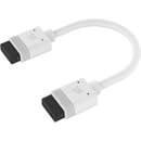 iCUE LINK cable, 100mm, straight (white, 2 pieces)